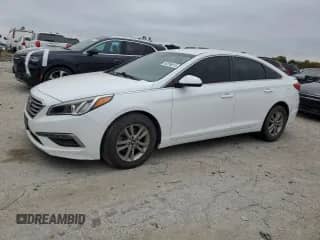 2015 Hyundai Sonata SE with VIN 5NPE24AF7FH001832, listed as a Copart auction lot 90296815 with 134,035 mi miles and Clean title. Bid and sale history available at DreamBid. Image 1.