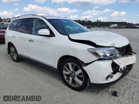 ✅ 2015 Nissan Pathfinder Platinum • VIN: 5N1AR2MN1FC705727 • Lot: 80507785. Wystawiony na Copart z przebiegiem 135 250 mil. Bezpłatny archiwum sprzedaży aukcyjnych z USA i szczegółowy raport historii pojazdu na DreamBid. Zdjęcie 4.