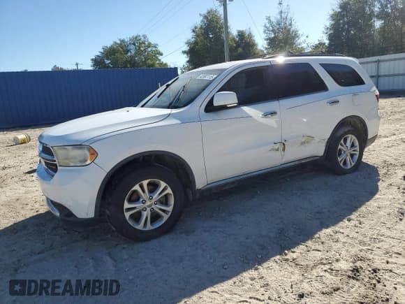 ✅ 2013 Dodge Durango Crew • VIN: 1C4RDHDG6DC663921 • Лот: 92597115. Опубликован ранее на Copart с пробегом 203 154 миль. Бесплатный доступ к архиву аукционных продаж из США и подробный отчёт об истории автомобиля на DreamBid. Изображение 1.