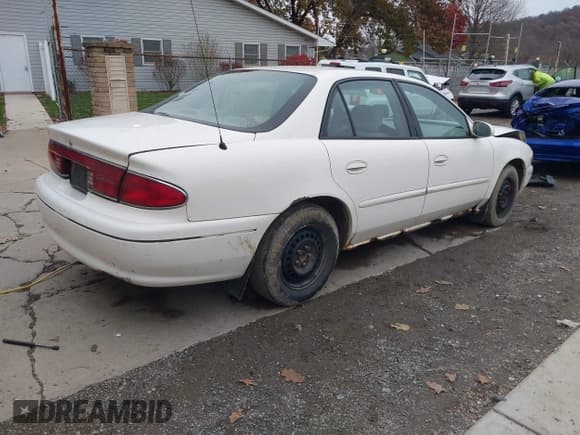 ✅ 2003 Buick Century Custom • VIN: 2G4WS52J231174423 • Lot: 43744838. Listed on IAAI with Not provided. Free auction sales archive from the USA and detailed vehicle history report at DreamBid. Image 4.