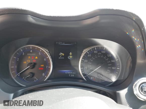 ✅ 2017 Infiniti Q60 Premium • VIN: JN1CV7EL1HM320591 • Лот: 41783985. Опубликован ранее на IAAI с пробегом 47 804 миль. Бесплатный доступ к архиву аукционных продаж из США и подробный отчёт об истории автомобиля на DreamBid. Изображение 7.