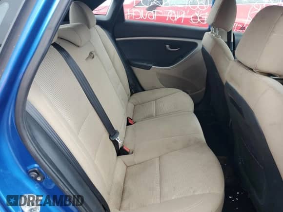 2016 Hyundai Elantra GL with VIN KMHD25LH7GU308565, listed as a Copart auction lot 60128634 with Not provided miles and Salvage title. Bid and sale history available at DreamBid. Image 10.