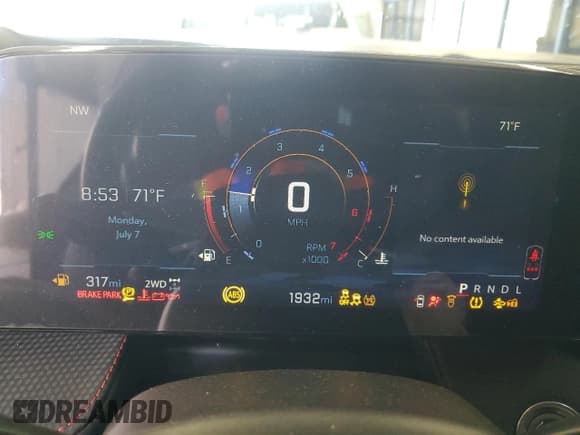 ✅ 2025 Chevrolet Equinox AWD RS • VIN: 3GNAXTEG3SL306095 • Lot: 63267375. Wystawiony na Copart z przebiegiem 1 932 mil. Bezpłatny archiwum sprzedaży aukcyjnych z USA i szczegółowy raport historii pojazdu na DreamBid. Zdjęcie 9.