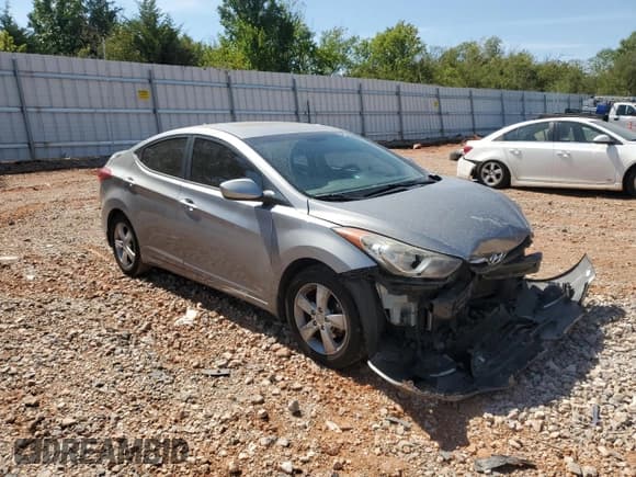 ✅ 2013 Hyundai Elantra GLS • VIN: KMHDH4AE8DU668683 • Lot: 80496905. Listed on Copart with 168,827 mi. Free auction sales archive from the USA and detailed vehicle history report at DreamBid. Image 4.