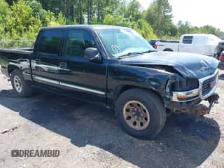 2007 GMC Sierra 1500 SL with VIN 2GTEC13V571149075, listed as a IAAI auction lot 42813054 with 184,847 mi miles and . Bid and sale history available at DreamBid. Image 1.