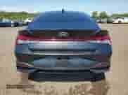 2022 Hyundai Elantra SEL with VIN 5NPLM4AG4NH077436, listed as a Copart auction lot 80162465 with 44,948 mi miles and Salvage title. Bid and sale history available at DreamBid. Image 6.