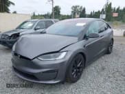 ✅ 2024 Tesla Model X • VIN: 7SAXCBE55RF459824 • Лот: 42789772. Опубликован ранее на IAAI с пробегом 5 554 миль. Бесплатный доступ к архиву аукционных продаж из США и подробный отчёт об истории автомобиля на DreamBid. Изображение 2.