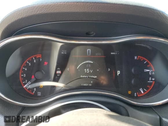 ✅ 2014 Dodge Durango Citadel • VIN: 1C4RDJEG3EC480838 • Lot: 85954545. Listed on Copart with 114,631 mi. Free auction sales archive from the USA and detailed vehicle history report at DreamBid. Image 9.