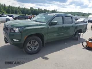 ✅ 2025 Nissan Frontier SV • VIN: 1N6ED1EK7SN611365 • Lot: 60749495. Listed on Copart with 6,332 mi. Free auction sales archive from the USA and detailed vehicle history report at DreamBid. Image 1.