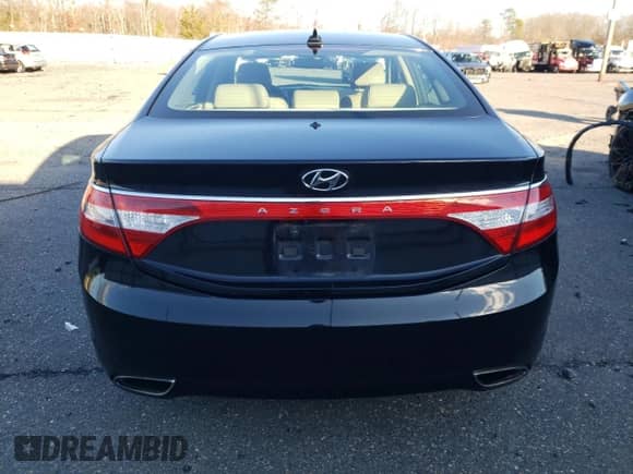 2013 Hyundai Azera with VIN KMHFG4JG4DA227048, listed as a Copart auction lot 86703774 with 96,641 mi miles and Salvage title. Bid and sale history available at DreamBid. Image 6.