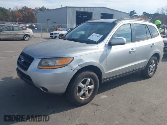 ✅ 2008 Hyundai Santa Fe GLS • VIN: 5NMSG13D68H203317 • Lot: 43727414. Listed on IAAI with Not provided. Free auction sales archive from the USA and detailed vehicle history report at DreamBid. Image 2.