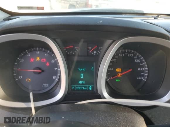 2012 Chevrolet Equinox 2LT with VIN 2GNALPEK6C1224470, listed as a Copart auction lot 87041655 with 128,374 mi miles and Salvage title. Bid and sale history available at DreamBid. Image 9.