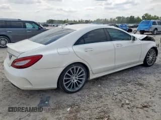 ✅ 2015 Mercedes-Benz CLS 400 • VIN: WDDLJ6FB0FA145876 • Lot: 71736735. Listed on Copart with 128,555 mi. Free auction sales archive from the USA and detailed vehicle history report at DreamBid. Image 3.