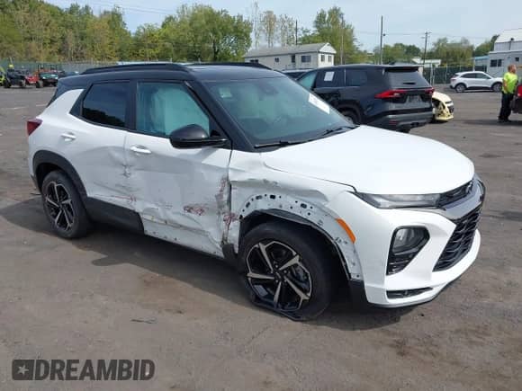 2022 Chevrolet TrailBlazer RS с VIN KL79MUSL7NB132465, выставлен на аукционе IAAI как лот 43342712 с пробегом 23 212 миль миль и . История ставок и продаж доступна на DreamBid. Изображение 1.
