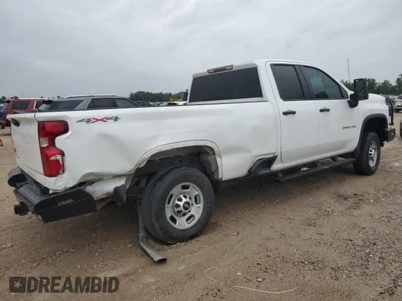 ✅ 2022 Chevrolet Silverado 2500HD Work Truck • VIN: 1GC2YLE77NF312748 • Lot: 57164834. Wystawiony na Copart z przebiegiem 88 694 mil. Bezpłatny archiwum sprzedaży aukcyjnych z USA i szczegółowy raport historii pojazdu na DreamBid. Zdjęcie 3.