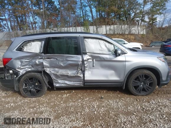 ✅ 2022 Honda Pilot Special Edition • VIN: 5FNYF6H29NB079252 • Lot: 43513022. Listed on IAAI with 39,683 mi. Free auction sales archive from the USA and detailed vehicle history report at DreamBid. Image 14.