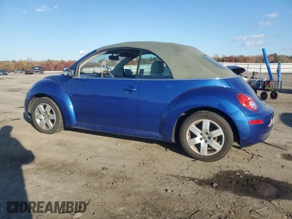 ✅ 2007 Volkswagen Beetle • VIN: 3VWRF31Y97M400882 • Лот: 91305595. Опубликован ранее на Copart с пробегом 114 726 миль. Бесплатный доступ к архиву аукционных продаж из США и подробный отчёт об истории автомобиля на DreamBid. Изображение 2.