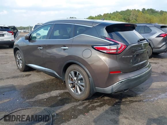 ✅ 2016 Nissan Murano S • VIN: 5N1AZ2MG0GN104851 • Lot: 43222780. Listed on IAAI with 144,457 mi. Free auction sales archive from the USA and detailed vehicle history report at DreamBid. Image 3.