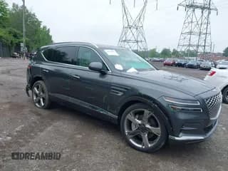 ✅ 2023 Genesis GV80 • VIN: KMUHBDSB6PU102969 • Lot: 42284697. Wystawiony na IAAI z przebiegiem 27 694 mil. Bezpłatny archiwum sprzedaży aukcyjnych z USA i szczegółowy raport historii pojazdu na DreamBid. Zdjęcie 1.