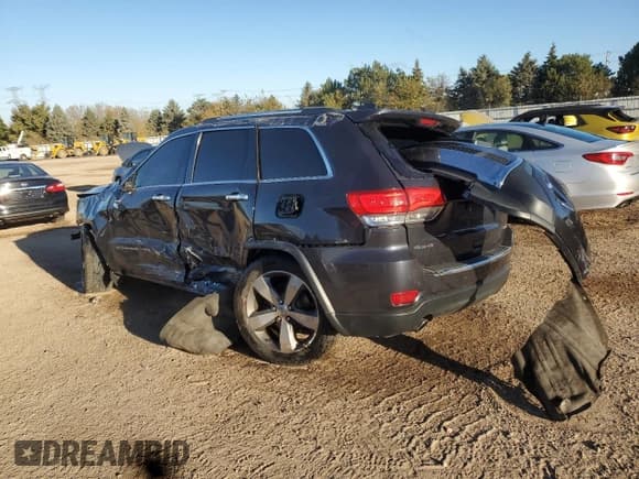 ✅ 2014 Jeep Grand Cherokee Limited • VIN: 1C4RJFBG9EC335832 • Lot: 90520005. Listed on Copart with Not provided. Free auction sales archive from the USA and detailed vehicle history report at DreamBid. Image 2.