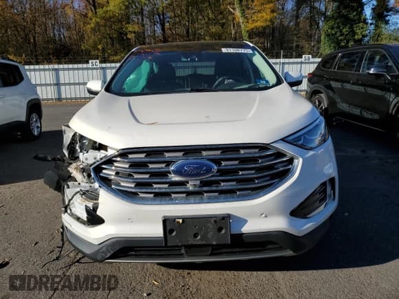 ✅ 2020 Ford Edge Titanium • VIN: 2FMPK4K94LBA02893 • Lot: 91108775. Wystawiony na Copart z przebiegiem 31 368 mil. Bezpłatny archiwum sprzedaży aukcyjnych z USA i szczegółowy raport historii pojazdu na DreamBid. Zdjęcie 5.