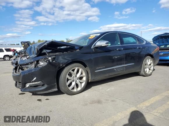 ✅ 2017 Chevrolet Impala Premier • VIN: 2G1145S35H9147230 • Лот: 76407354. Опубликован ранее на Copart с пробегом Не указан. Бесплатный доступ к архиву аукционных продаж из США и подробный отчёт об истории автомобиля на DreamBid. Изображение 1.