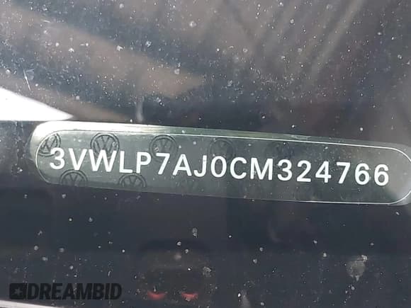 ✅ 2012 Volkswagen Jetta SEL • VIN: 3VWLP7AJ0CM324766 • Лот: 42181338. Опубликован ранее на IAAI с пробегом 125 367 миль. Бесплатный доступ к архиву аукционных продаж из США и подробный отчёт об истории автомобиля на DreamBid. Изображение 9.