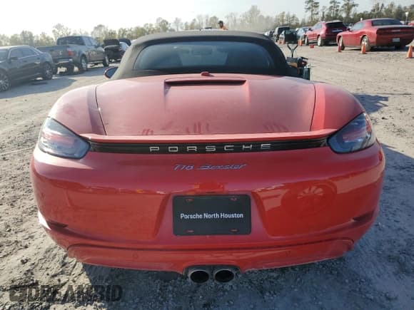 ✅ 2023 Porsche 718 Boxster • VIN: WP0CA2A88PS205347 • Лот: 82892374. Опубликован ранее на Copart с пробегом 6 851 миль. Бесплатный доступ к архиву аукционных продаж из США и подробный отчёт об истории автомобиля на DreamBid. Изображение 6.