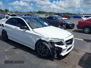 ✅ 2020 Mercedes-Benz C 300 • VIN: WDDWF8DBXLR549777 • Lot: 42976997. Listed on IAAI with 52,839 mi. Free auction sales archive from the USA and detailed vehicle history report at DreamBid. Image 1.
