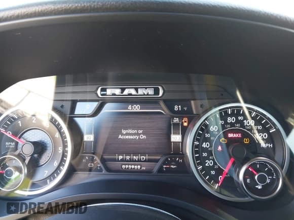 ✅ 2020 Ram 1500 Big Horn • VIN: 1C6SRFFT5LN285196 • Lot: 43522954. Wystawiony na IAAI z przebiegiem 73 968 mil. Bezpłatny archiwum sprzedaży aukcyjnych z USA i szczegółowy raport historii pojazdu na DreamBid. Zdjęcie 7.