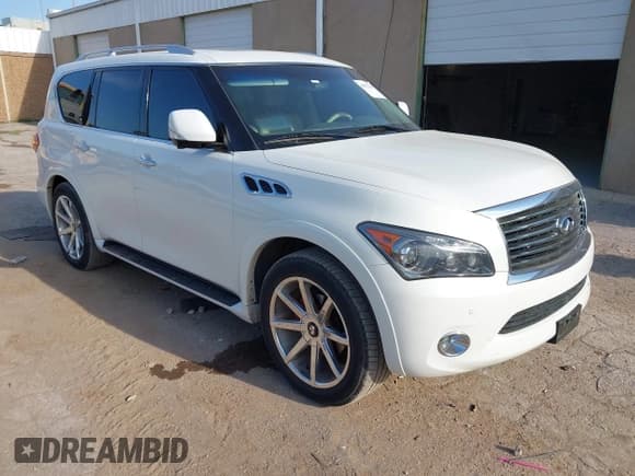 ✅ 2011 Infiniti QX56 7-passenger • VIN: JN8AZ2NFXB9502083 • Lot: 43022534. Wystawiony na IAAI z przebiegiem 162 521 mil. Bezpłatny archiwum sprzedaży aukcyjnych z USA i szczegółowy raport historii pojazdu na DreamBid. Zdjęcie 1.