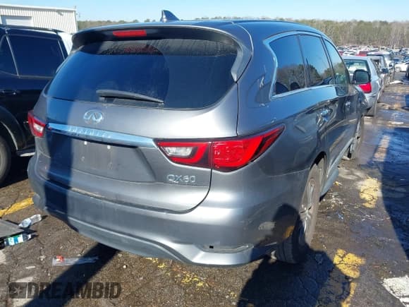 ✅ 2020 Infiniti QX60 Luxe • VIN: 5N1DL0MN0LC530899 • Lot: 41298529. Listed on IAAI with 120,000 mi. Free auction sales archive from the USA and detailed vehicle history report at DreamBid. Image 4.