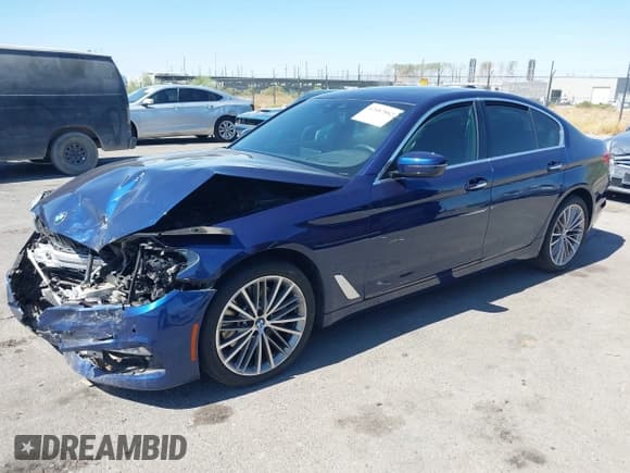 ✅ 2018 BMW 5 Series 540i • VIN: WBAJE5C57JWA93642 • Lot: 42487882. Listed on IAAI with Not provided. Free auction sales archive from the USA and detailed vehicle history report at DreamBid. Image 2.