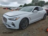 ✅ 2019 Genesis G70 Advanced • VIN: KMTG34LA3KU040152 • Lot: 60620385. Listed on Copart with 72,961 mi. Free auction sales archive from the USA and detailed vehicle history report at DreamBid. Image 1.