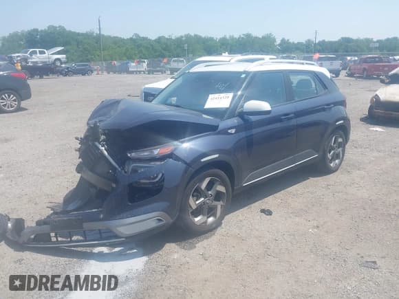 ✅ 2023 Hyundai Venue SEL • VIN: KMHRC8A33PU230202 • Lot: 42414329. Listed on IAAI with 56,942 mi. Free auction sales archive from the USA and detailed vehicle history report at DreamBid. Image 2.