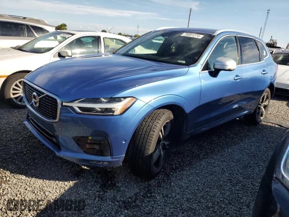 ✅ 2019 Volvo XC60 R-Design • VIN: LYV102DM1KB220802 • Lot: 75081274. Listed on Copart with Not provided. Free auction sales archive from the USA and detailed vehicle history report at DreamBid. Image 1.
