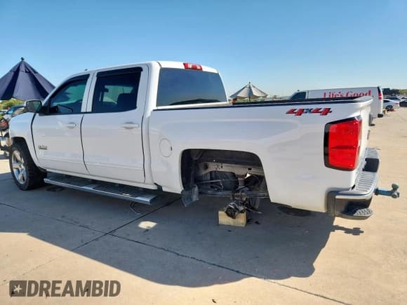 ✅ 2018 Chevrolet Silverado 1500 LT • VIN: 3GCUKREC0JG546670 • Лот: 85489255. Опубликован ранее на Copart с пробегом 143 515 миль. Бесплатный доступ к архиву аукционных продаж из США и подробный отчёт об истории автомобиля на DreamBid. Изображение 2.