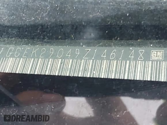 ✅ 2009 Chevrolet Silverado 1500 LT • VIN: 1GCEK29049Z146148 • Lot: 43480581. Listed on IAAI with 183,197 mi. Free auction sales archive from the USA and detailed vehicle history report at DreamBid. Image 8.