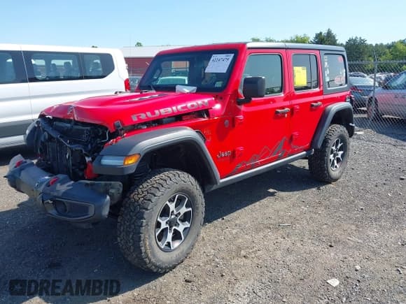 ✅ 2021 Jeep Wrangler Unlimited Rubicon • VIN: 1C4HJXFG2MW575541 • Lot: 42247475. Wystawiony na IAAI z przebiegiem 92 353 mil. Bezpłatny archiwum sprzedaży aukcyjnych z USA i szczegółowy raport historii pojazdu na DreamBid. Zdjęcie 2.