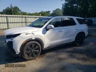 ✅ 2025 Hyundai Palisade XRT • VIN: KM8R3DGE4SU840703 • Лот: 55981795. Опубликован ранее на Copart с пробегом 5 074 миль. Бесплатный доступ к архиву аукционных продаж из США и подробный отчёт об истории автомобиля на DreamBid. Изображение 1.