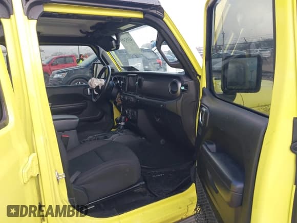 ✅ 2022 Jeep Wrangler Unlimited Sport S • VIN: 1C4HJXDG4NW247185 • Lot: 41192483. Listed on IAAI with 40,843 mi. Free auction sales archive from the USA and detailed vehicle history report at DreamBid. Image 5.