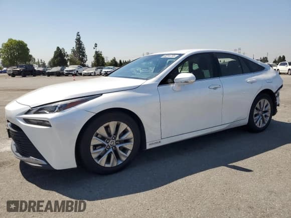 ✅ 2021 Toyota Mirai XLE • VIN: JTDAAAAA7MA002441 • Lot: 68244795. Listed on Copart with 50,801 mi. Free auction sales archive from the USA and detailed vehicle history report at DreamBid. Image 1.