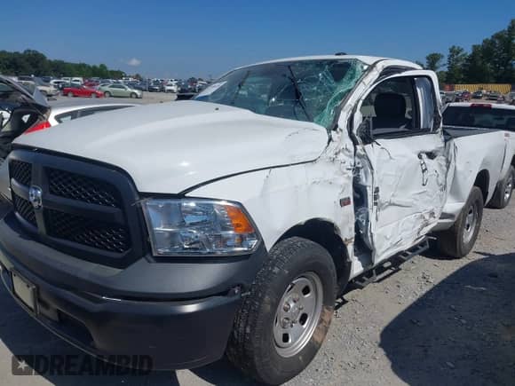 2021 Ram 1500 Express with VIN 3C6JR7AT4MG641110, listed as a IAAI auction lot 42739618 with 11,112 mi miles and . Bid and sale history available at DreamBid. Image 2.