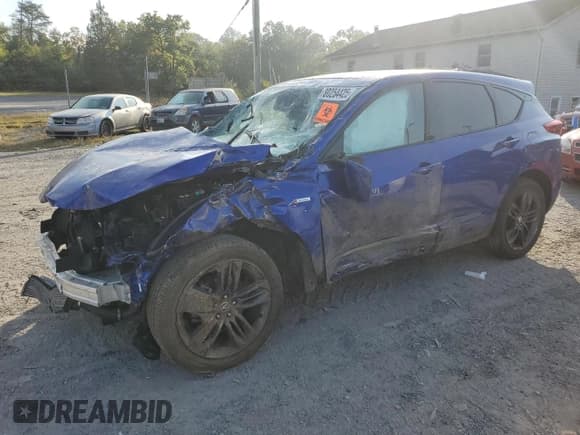 ✅ 2024 Acura RDX w/A-Spec Package • VIN: 5J8TC2H62RL008400 • Лот: 80254425. Опубликован ранее на Copart с пробегом Не указан. Бесплатный доступ к архиву аукционных продаж из США и подробный отчёт об истории автомобиля на DreamBid. Изображение 1.