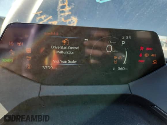 2025 Toyota Prius LE с VIN JTDACAAU0S3054399, выставлен на аукционе Copart как лот 81610355 с пробегом 3 799 миль миль и На запчасти • Non repairable. История ставок и продаж доступна на DreamBid. Изображение 9.