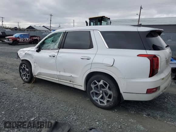 2022 Hyundai Palisade Limited with VIN KM8R5DHE7NU358918, listed as a Copart auction lot 48280055 with 62,795 mi miles and Salvage title. Bid and sale history available at DreamBid. Image 2.