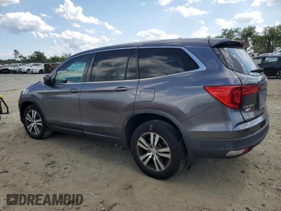 ✅ 2017 Honda Pilot EX-L • VIN: 5FNYF6H75HB075165 • Lot: 70595845. Listed on Copart with 89,264 mi. Free auction sales archive from the USA and detailed vehicle history report at DreamBid. Image 2.
