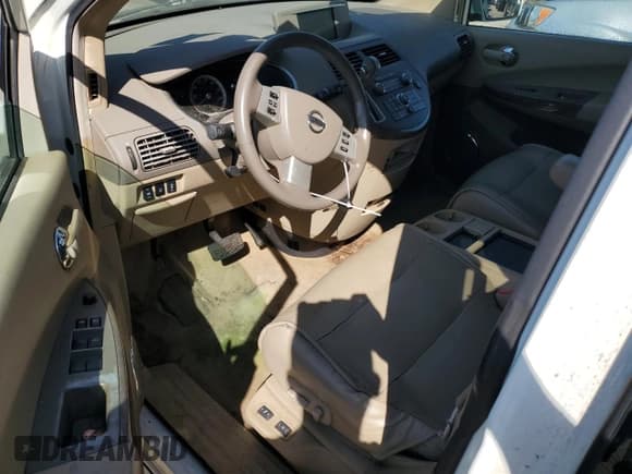 ✅ 2007 Nissan Quest SE • VIN: 5N1BV28U27N112238 • Lot: 48545415. Listed on Copart with Not provided. Free auction sales archive from the USA and detailed vehicle history report at DreamBid. Image 8.