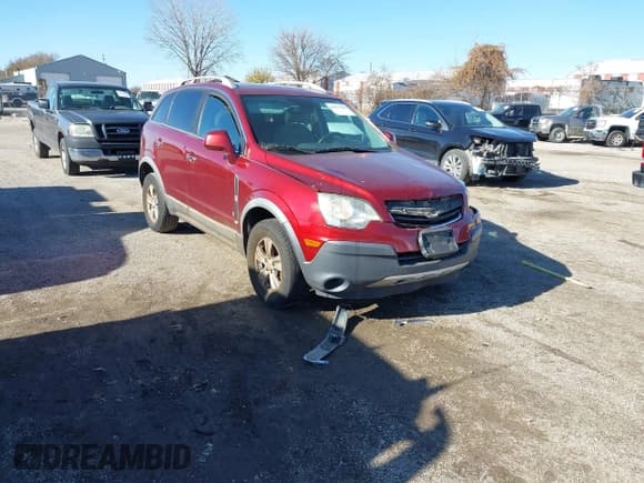 ✅ 2008 Saturn VUE XE • VIN: 3GSCL33P78S728048 • Lot: 43677384. Listed on IAAI with 190,664 mi. Free auction sales archive from the USA and detailed vehicle history report at DreamBid. Image 1.
