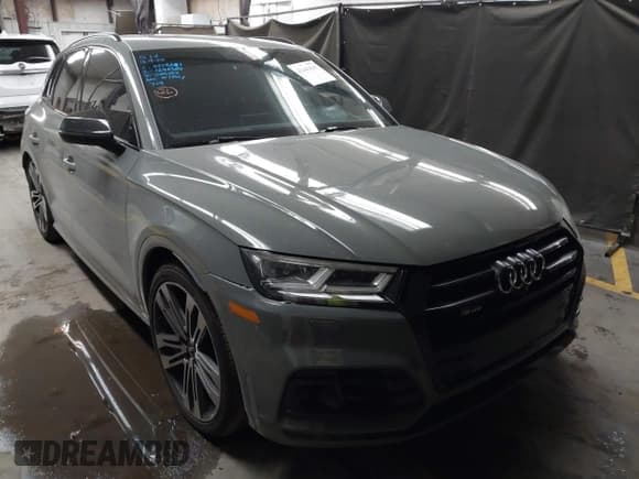 ✅ 2020 Audi SQ5 Prestige • VIN: WA1C4AFY8L2065153 • Lot: 43441846. Listed on IAAI with 28,145 mi. Free auction sales archive from the USA and detailed vehicle history report at DreamBid. Image 1.
